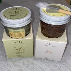 FHF Avocado Hydration Mask and Honey Heel Glaze Set